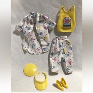 1987 California Dream Barbie Clothing